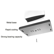 iplay per console di gioco PS5 Base per ventola di raffreddamento Base di ricarica con supporto per disco, HBP-271