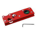 Pialla manuale a profondità regolabile per smussatura multi-angolo per la lavorazione del legno, Black Planer, Red Planer, Black + 6 Blades, Red + 6 Blades