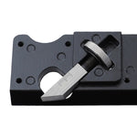 Pialla manuale a profondità regolabile per smussatura multi-angolo per la lavorazione del legno, Black Planer, Red Planer, Black + 6 Blades, Red + 6 Blades