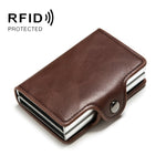 Portacarte pop-up automatico Portacarte in metallo Porta carte di credito per carte di credito RFID, GS-AL003 Red, GS-AL003 Blue, GS-AL003  Black, GS-AL003 Coffee, GS-AL003 Brown