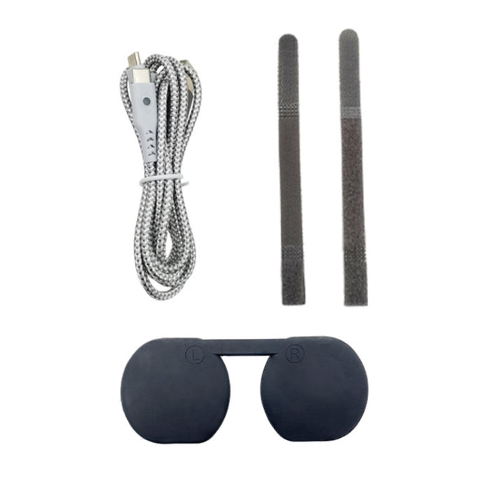Cavo di ricarica iplay per PSVR2 TYPE-C + copertura per occhiali + set di fascette, HBP-509