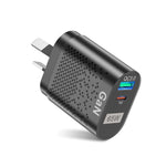 Adattatore ricarica rapida PD 65W con plug EU, UK, US, AU, KR