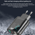 Adattatore ricarica rapida PD 65W con plug EU, UK, US, AU, KR