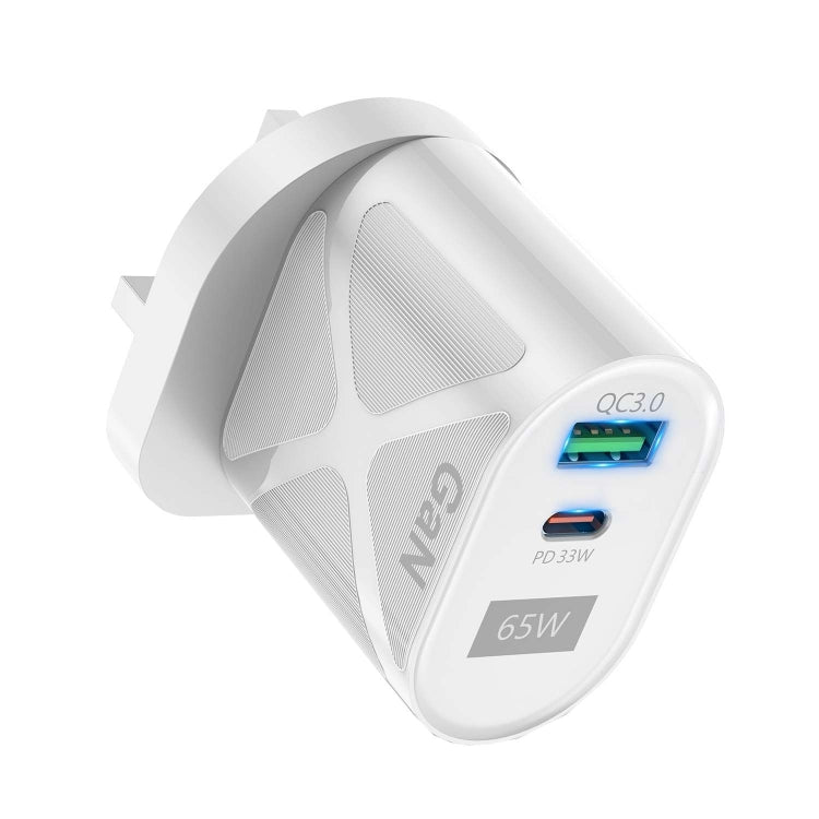 Caricabatterie rapido 65W GAN PD + QC3.0 universale