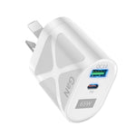 Caricabatterie rapido 65W GAN PD + QC3.0 universale