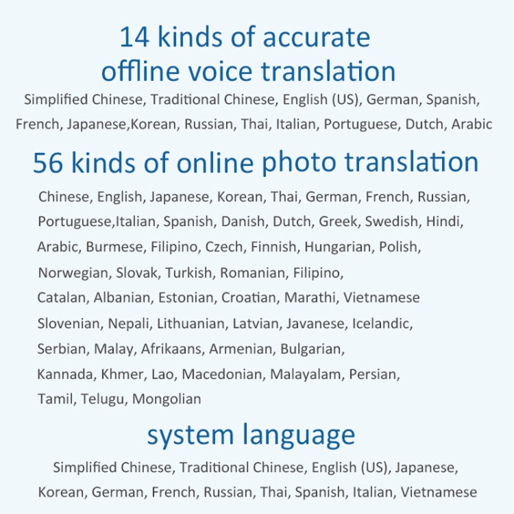 P40 Traduttore intelligente multilingue con foto e offline