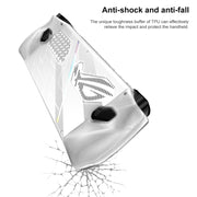 Custodia protettiva morbida in TPU all-in-one per console di gioco ASUS Rog Ally, TPU Case Transparent