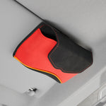 Visiera parasole per auto Custodia per occhiali multifunzionale Staffa di archiviazione per schede