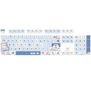 148 tasti MDA Altezza 5 lati Heat Rise PBT Copritasti per tastiera meccanica, 148 Keys Blue, 148 Keys Pink, 148 Keys Green