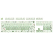 148 tasti MDA Altezza 5 lati Heat Rise PBT Copritasti per tastiera meccanica, 148 Keys Blue, 148 Keys Pink, 148 Keys Green