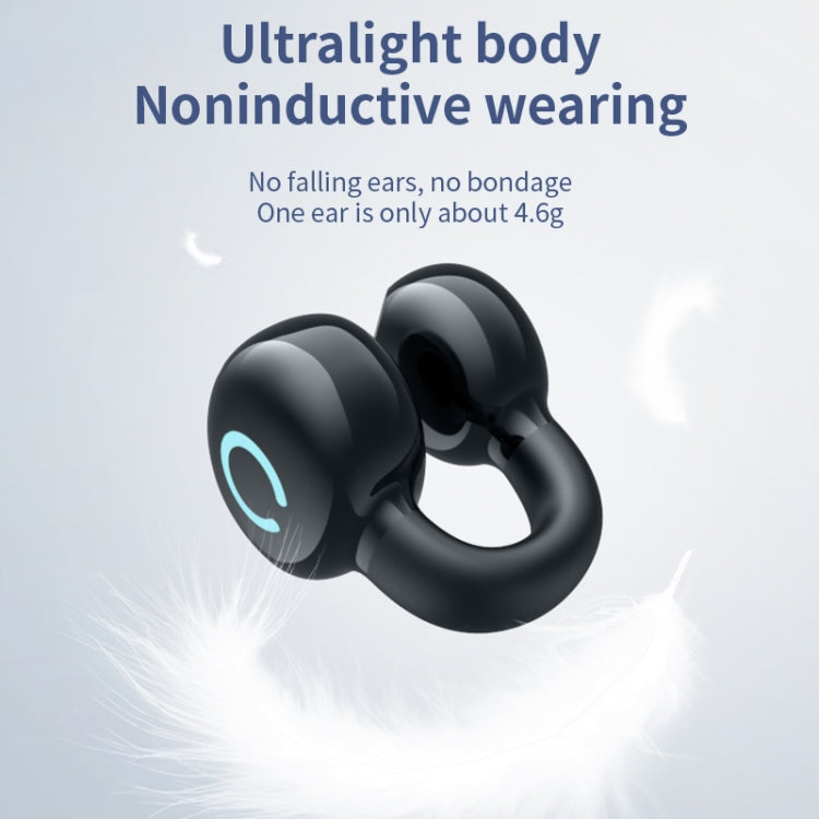 Auricolare Bluetooth a conduzione ossea con morsetto auricolare stereo a orecchio singolo, YX09 (Black), YX09 (White), YX09 (Pink), YX09 (Skin Color)