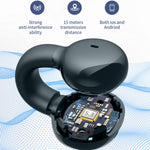 Auricolare Bluetooth a conduzione ossea con morsetto auricolare stereo a orecchio singolo, YX09 (Black), YX09 (White), YX09 (Pink), YX09 (Skin Color)