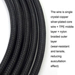 Per cavo di aggiornamento per cuffie Sony MDR-Z7 / MDR-Z1R / MDR-Z7M2, 3.5mm Stereo Head, 2.5mm Balance Head, 4.4mm Balance Head