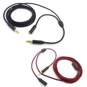 Cavo audio per registrazione dal vivo di Voice Party da 3,5 mm, ZS0203 Black, ZS0203 Red Black