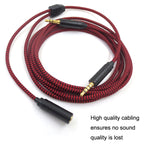 Cavo audio per registrazione dal vivo di Voice Party da 3,5 mm, ZS0203 Black, ZS0203 Red Black