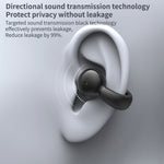 Clip Ear Audio esterno stereo senza ferire l'orecchio Auricolari Bluetooth modello sportivo aziendale, YX03 (Black), YX03 (White), YX03 (Pink), YX03 (Grey)