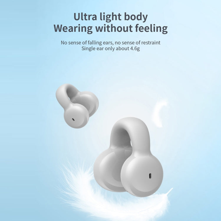 Clip Ear Audio esterno stereo senza ferire l'orecchio Auricolari Bluetooth modello sportivo aziendale, YX03 (Black), YX03 (White), YX03 (Pink), YX03 (Grey)