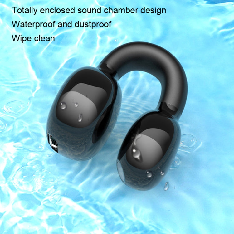 Clip Ear Audio esterno stereo senza ferire l'orecchio Auricolari Bluetooth modello sportivo aziendale, YX03 (Black), YX03 (White), YX03 (Pink), YX03 (Grey)