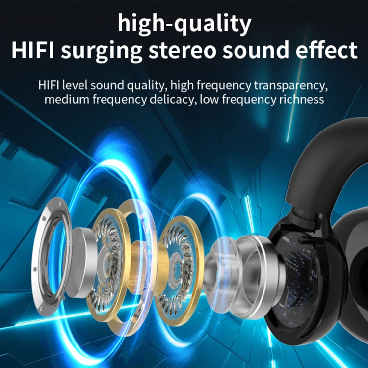 Clip Ear Audio esterno stereo senza ferire l'orecchio Auricolari Bluetooth modello sportivo aziendale, YX03 (Black), YX03 (White), YX03 (Pink), YX03 (Grey)