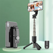 Mini selfie stick treppiede con telecomando Bluetooth