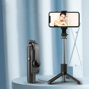 Mini selfie stick treppiede con telecomando Bluetooth