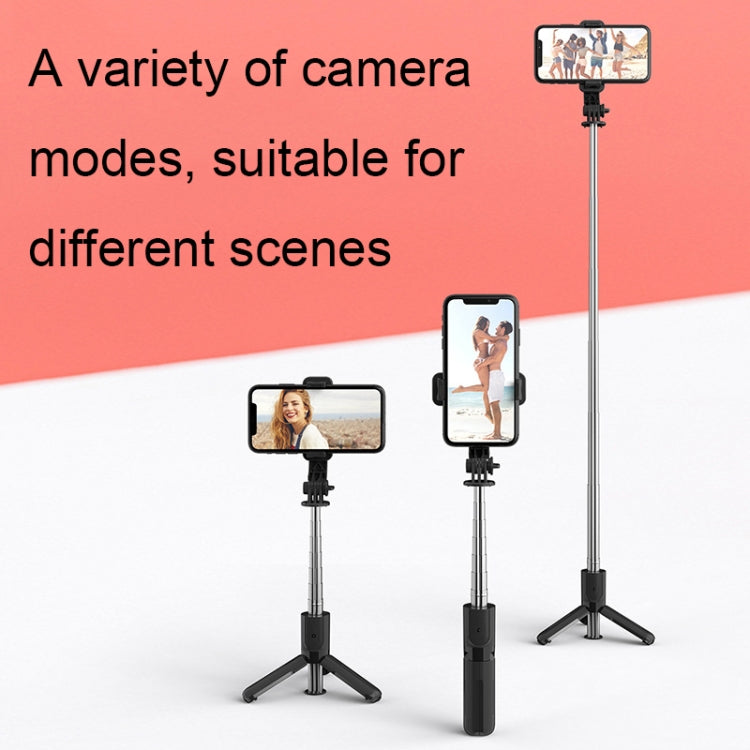 Mini selfie stick treppiede con telecomando Bluetooth