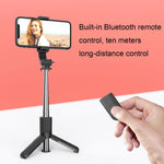 Mini selfie stick treppiede con telecomando Bluetooth