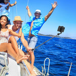 Mini selfie stick treppiede con telecomando Bluetooth