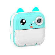 Fotocamera istantanea per bambini Mini stampante termica HD Video Fotocamera digitale, Standard  Blue, Standard Pink, 16G  Pink, 16G Blue, 32G  Pink, 32G Blue