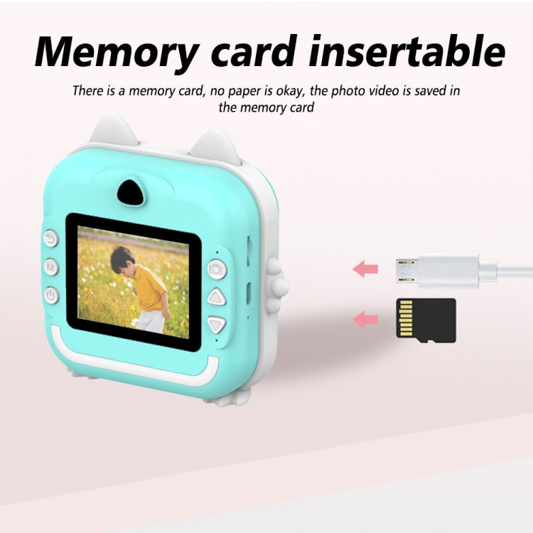 Fotocamera istantanea per bambini con stampa termica wireless
