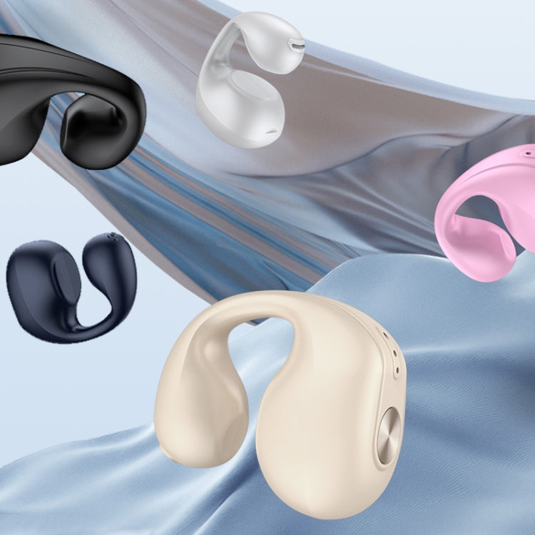 Auricolari Bluetooth wireless a doppia conduzione ossea Ear Clip Wear Mini Sport, Dual Ear (Pink), Dual Ear (Blue), Dual Ear (White), Dual Ear (Skin Color), Dual Ear (Black)