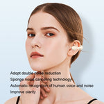 Auricolari Bluetooth wireless a doppia conduzione ossea Ear Clip Wear Mini Sport, Dual Ear (Pink), Dual Ear (Blue), Dual Ear (White), Dual Ear (Skin Color), Dual Ear (Black)