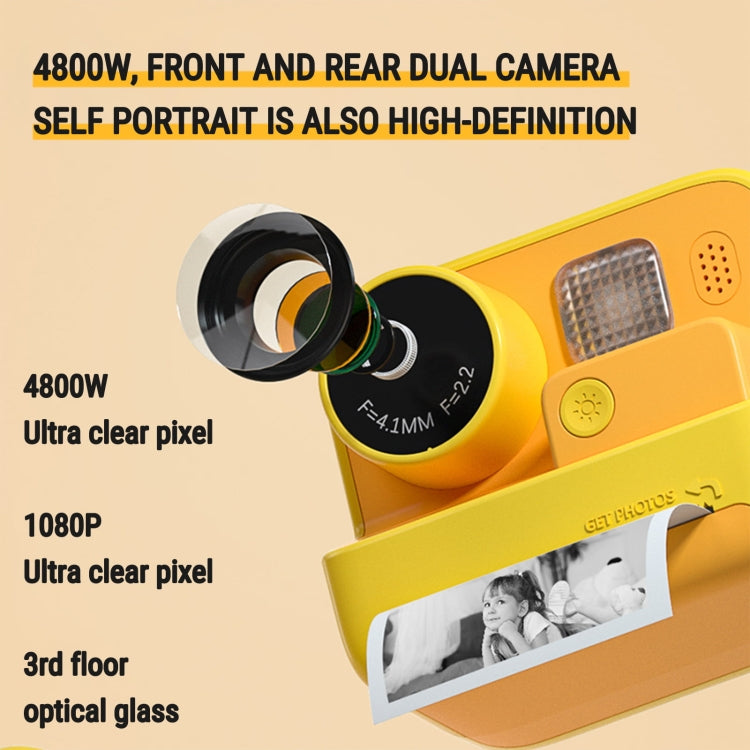 Fotocamera istantanea per bambini 4800 W pixel doppio obiettivo
