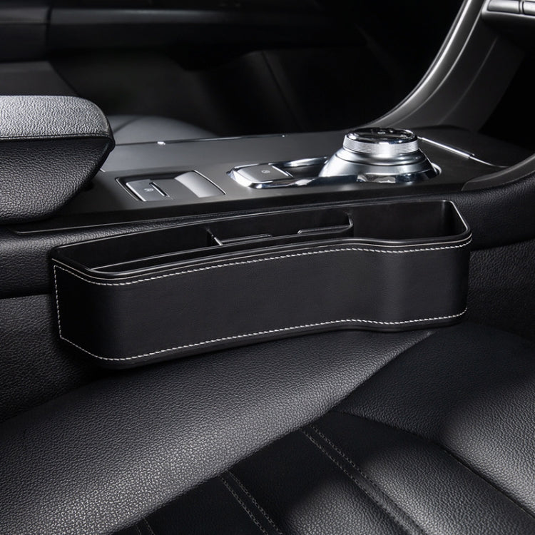 Scatola di immagazzinaggio per fessure per auto Scatola di finitura per la decorazione del sedile, Black Leather Principal Driver, Black Leather Co-pilot, Beige Leather Principal Driver, Beige Leather Co-pilot, Mocha Brown Leather Principal Driver     ...