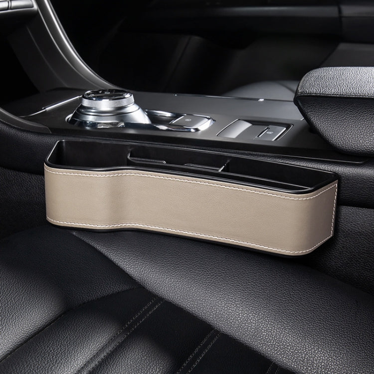 Scatola di immagazzinaggio per fessure per auto Scatola di finitura per la decorazione del sedile, Black Leather Principal Driver, Black Leather Co-pilot, Beige Leather Principal Driver, Beige Leather Co-pilot, Mocha Brown Leather Principal Driver     ...