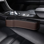Scatola di immagazzinaggio per fessure per auto Scatola di finitura per la decorazione del sedile, Black Leather Principal Driver, Black Leather Co-pilot, Beige Leather Principal Driver, Beige Leather Co-pilot, Mocha Brown Leather Principal Driver     ...