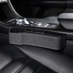 Scatola di immagazzinaggio per fessure per auto Scatola di finitura per la decorazione del sedile, Black Leather Principal Driver, Black Leather Co-pilot, Beige Leather Principal Driver, Beige Leather Co-pilot, Mocha Brown Leather Principal Driver     ...