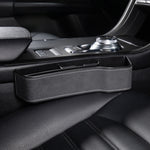 Scatola di immagazzinaggio per fessure per auto Scatola di finitura per la decorazione del sedile, Black Leather Principal Driver, Black Leather Co-pilot, Beige Leather Principal Driver, Beige Leather Co-pilot, Mocha Brown Leather Principal Driver     ...