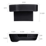 Scatola di immagazzinaggio per fessure per auto Scatola di finitura per la decorazione del sedile, Black Leather Principal Driver, Black Leather Co-pilot, Beige Leather Principal Driver, Beige Leather Co-pilot, Mocha Brown Leather Principal Driver     ...