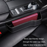 Scatola di immagazzinaggio per fessure per auto Scatola di finitura per la decorazione del sedile, Black Leather Principal Driver, Black Leather Co-pilot, Beige Leather Principal Driver, Beige Leather Co-pilot, Mocha Brown Leather Principal Driver     ...
