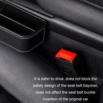 Scatola di immagazzinaggio per fessure per auto Scatola di finitura per la decorazione del sedile, Black Leather Principal Driver, Black Leather Co-pilot, Beige Leather Principal Driver, Beige Leather Co-pilot, Mocha Brown Leather Principal Driver     ...