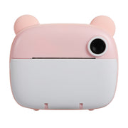 Fotocamera a stampa istantanea per bambini Fotocamera fotografica a doppio obiettivo con schermo IPS da 2,4 pollici 1080P