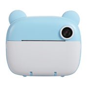 Fotocamera a stampa istantanea per bambini Fotocamera fotografica a doppio obiettivo con schermo IPS da 2,4 pollici 1080P