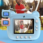 Fotocamera istantanea per bambini con doppio obiettivo 1080P