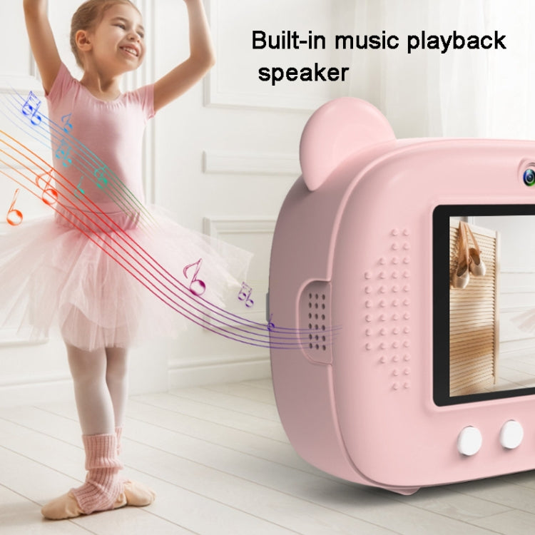 Fotocamera istantanea per bambini con doppio obiettivo 1080P