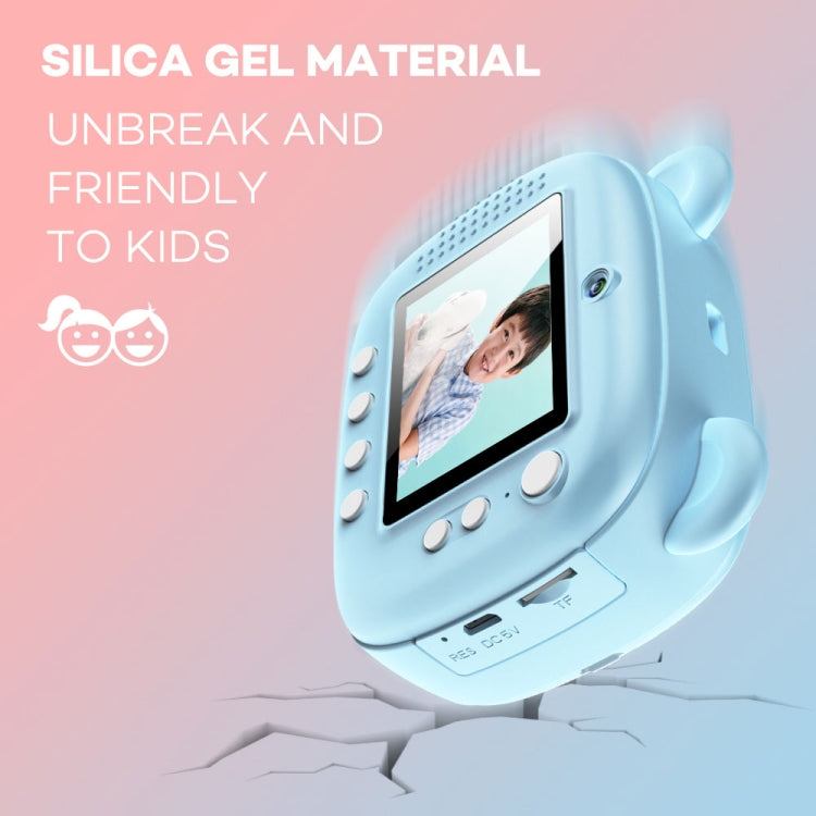 Fotocamera istantanea per bambini con doppio obiettivo 1080P