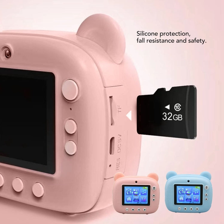 Fotocamera istantanea per bambini con doppio obiettivo 1080P