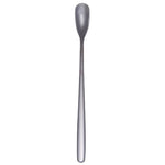5pcs 15cm Cucchiaio in acciaio inossidabile 304 Cucchiaio a testa quadrata per caffè Cucchiaio a manico lungo, Stainless Steel Color, Titanium Gold, Rose Gold, Titanium Black, Blue, Purple