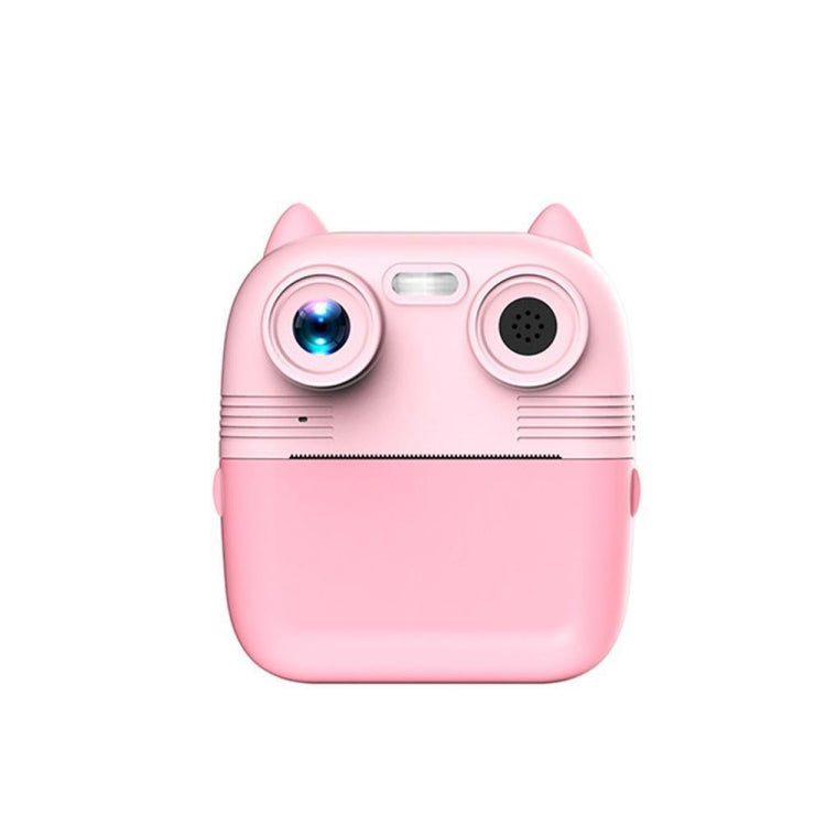Fotocamera a stampa istantanea 1080P Schermo IPS da 2,8 pollici Fotocamera per bambini a doppia lente anteriore e posteriore, Pink, Yellow, Blue, Pink+32G Card, Yellow+32G Card, Blue+32G Card