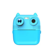 Fotocamera a stampa istantanea 1080P Schermo IPS da 2,8 pollici Fotocamera per bambini a doppia lente anteriore e posteriore, Pink, Yellow, Blue, Pink+32G Card, Yellow+32G Card, Blue+32G Card